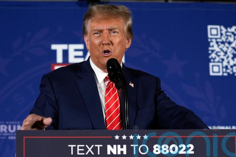 Trump seeks control of Republican primary in New Hampshire against rival Haley