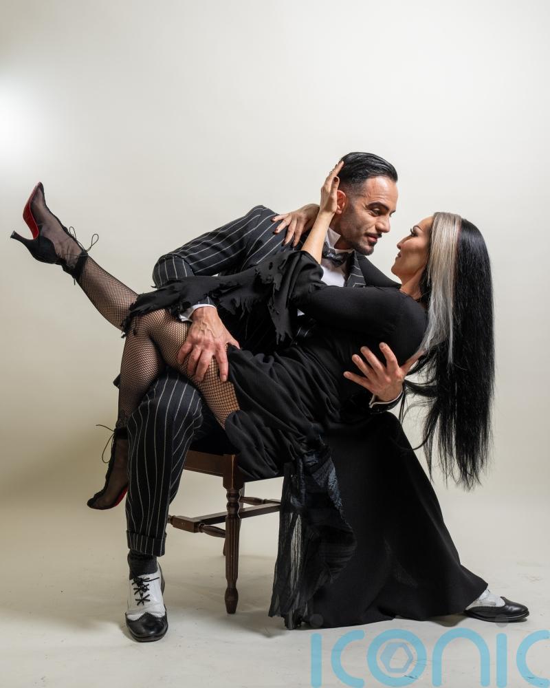 Michelle Visage tangos with Addams Family musical co-star in first look