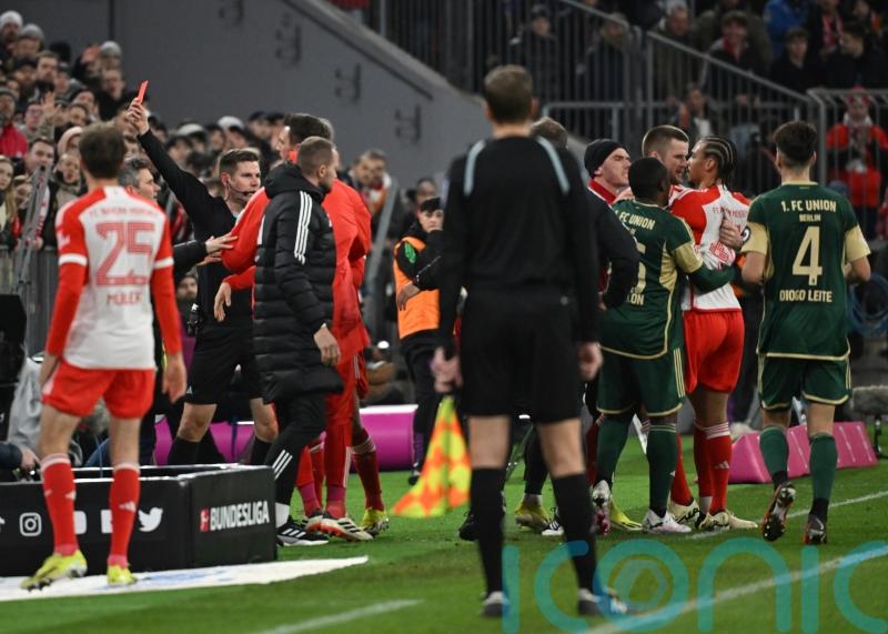 Union Berlin head coach sees red after clash with Bayern Munich’s Leroy Sane