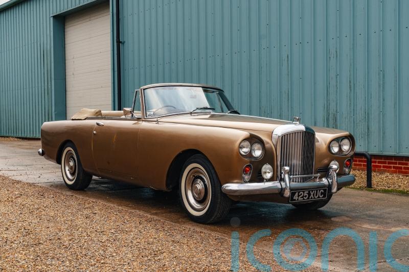 Bentley once owned by Peter Sellers heads to auction