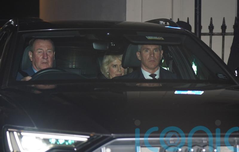 Camilla seen leaving private hospital where King had enlarged prostate procedure