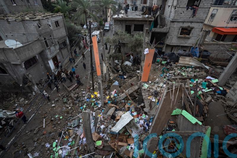 Air strike kills three Palestinians in Gaza as Israel-Hamas war continues