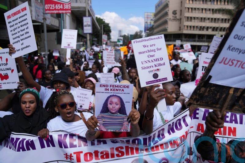 Thousands protest in Kenya after at least 14 women killed in January