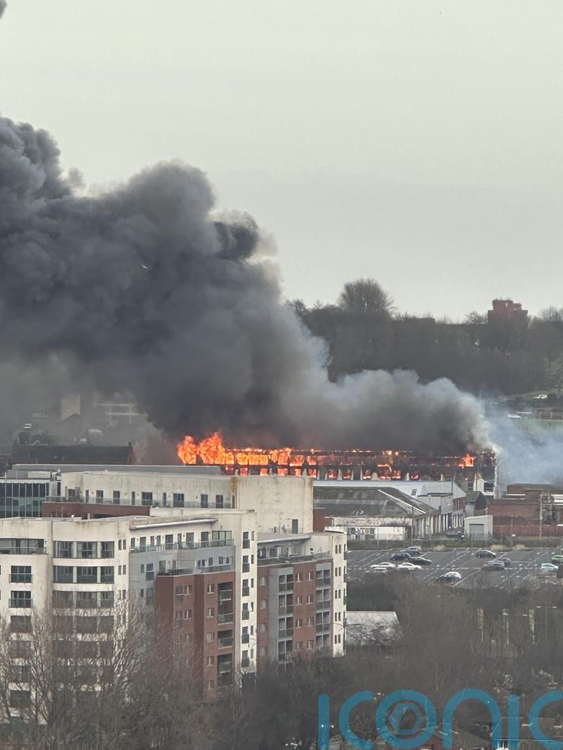 Police investigate cause of huge fire in Liverpool city centre