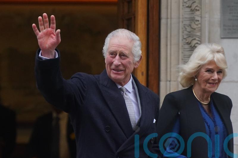 King leaves hospital after prostate treatment