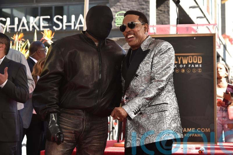 Kanye West and Snoop Dogg celebrate Charlie Wilson at Hollywood Walk of Fame