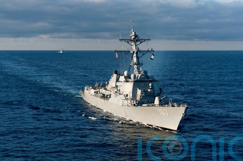 US navy destroyer shoots down Houthi-claimed missile in Red Sea