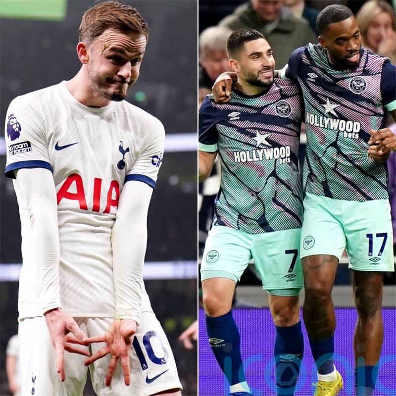 James Maddison and Neal Maupay clash after dart celebration drama
