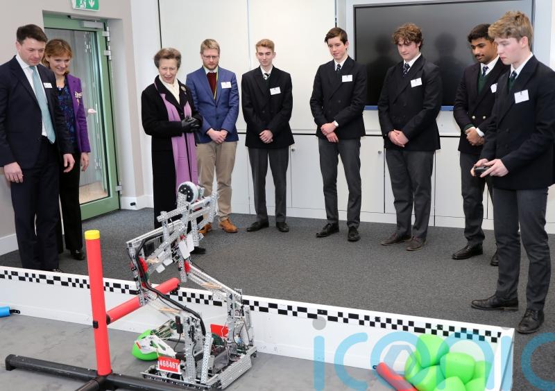 Princess Royal opens low-carbon classroom hub at Gordonstoun