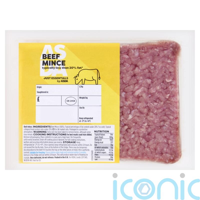 Asda follows Sainsbury&rsquo;s with vacuum-pack mince packaging to save plastic