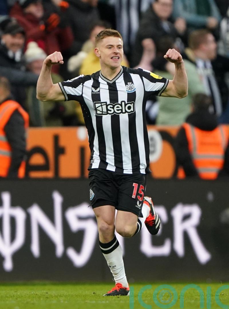 Harvey Barnes rescues point for Newcastle in St James’ Park thriller with Luton