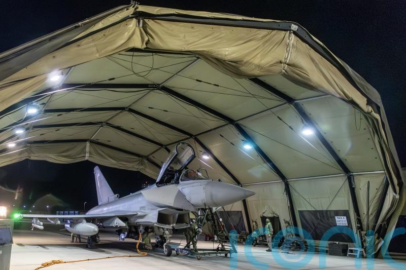 Third round of UK-US airstrikes ‘about protecting innocent lives’, says Shapps