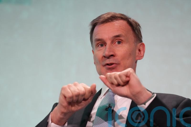 Hunt claims tax rises needed to fund Labour’s £28bn green spending pledge