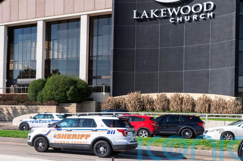 Woman killed after opening fire in US megachurch