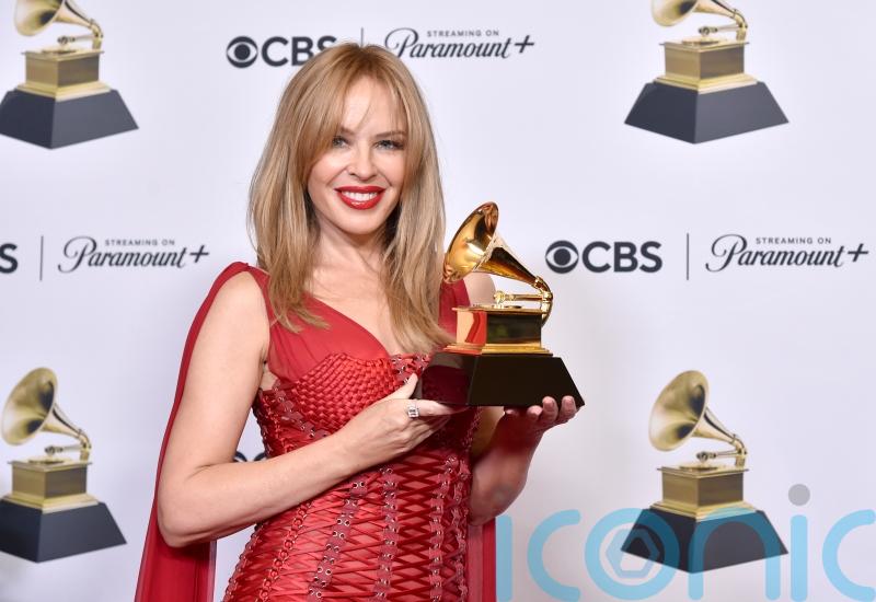 Kylie Minogue &lsquo;thrilled&rsquo; to receive global icon gong at the Brit Awards