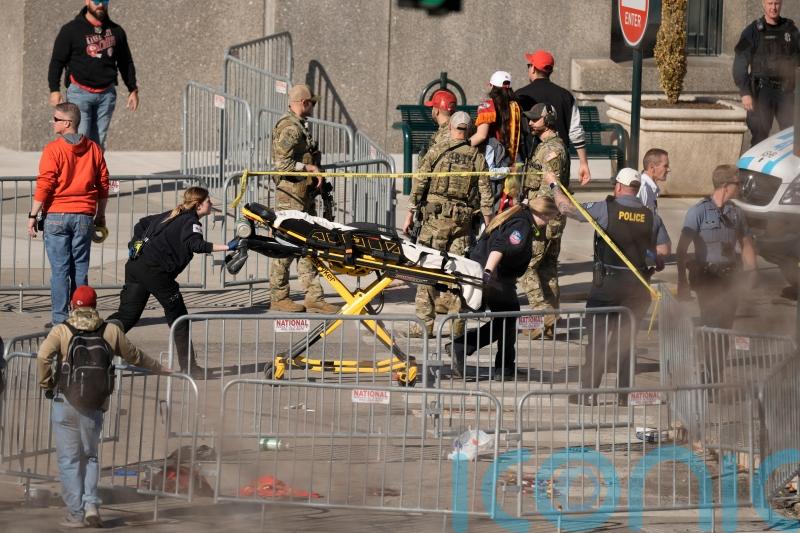 One dead and up to 15 injured after shooting near Kansas City Chiefs’ parade