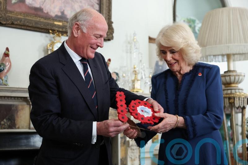 Camilla thanks Poppy Factory for work supporting veterans