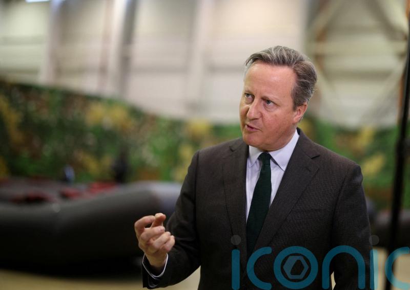 Cameron laughs offs ‘anatomical’ jibe after Trump ally’s ‘kiss my ass’ reply