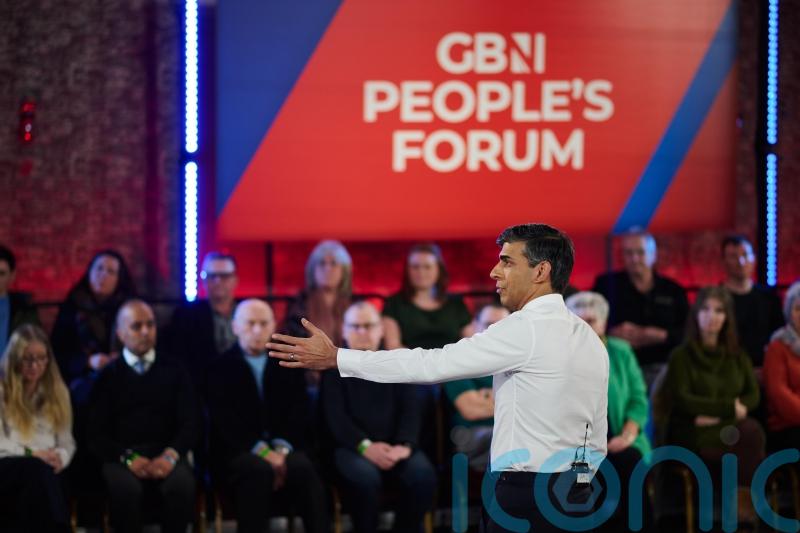 GB News programme with Rishi Sunak investigated by Ofcom over impartiality rules