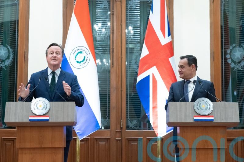 Cameron hails ‘partnership of values’ with Paraguay