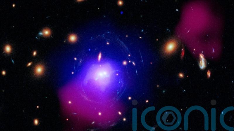 Cosmic ‘necklace’ of stars may have formed after powerful black hole outburst