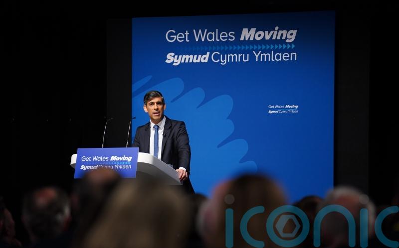 Sunak tells Welsh Tories economy is producing ‘green shoots’ of recovery