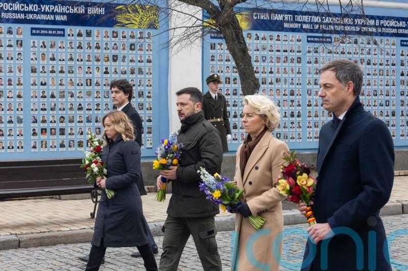 Western leaders rally around Kyiv as Ukraine marks invasion anniversary