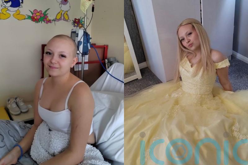Girl diagnosed with cancer at 15 who missed Year 11 went to prom wearing ‘princess Belle’ dress despite intensive chemo