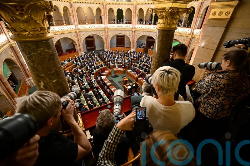Hungary’s parliament votes to ratify Sweden’s application to join Nato