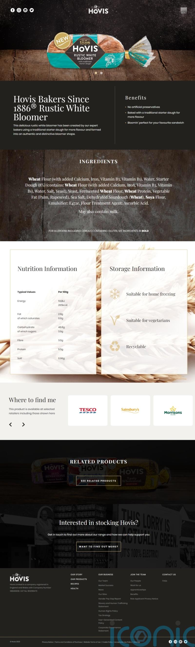 ‘Rustic’ and ‘authentic’ Hovis bread ads cleared by regulator