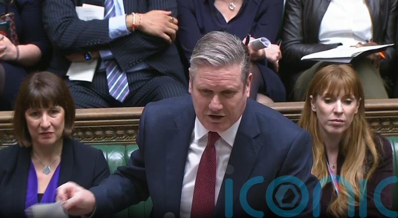 Keir Starmer accuses Conservatives of ‘dancing to tune’ set by Nigel Farage