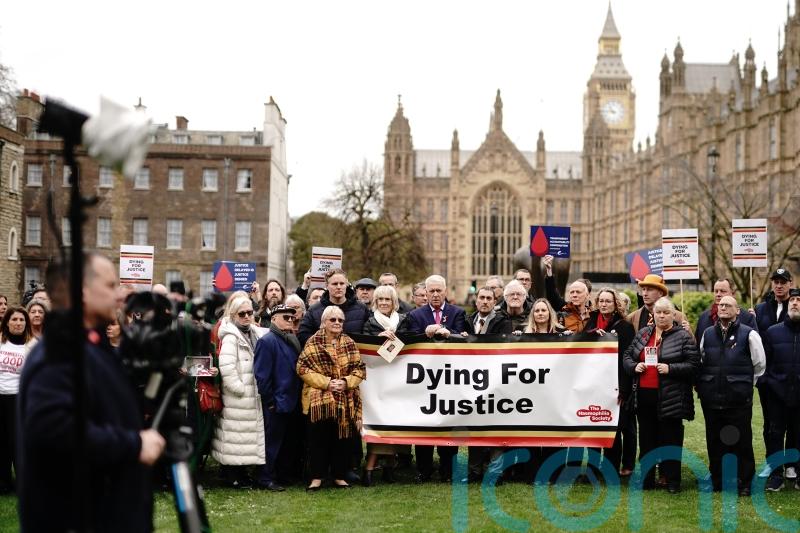 Government urged to compensate infected blood victims in Budget