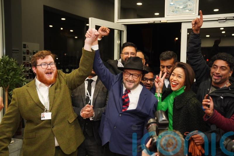 ‘This is for Gaza’ – George Galloway by-election victory speech