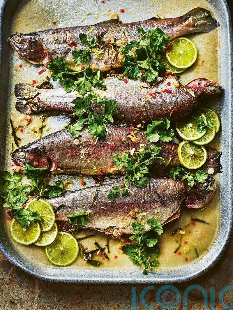 Nisha Katona’s Thai tequila trout recipe