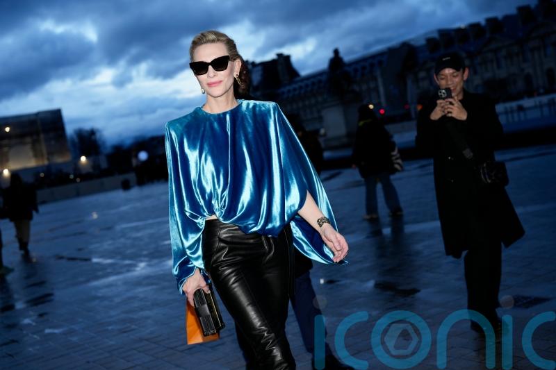 Cate Blanchett dazzles in sustainable fashion on star-studded Louis Vuitton front row