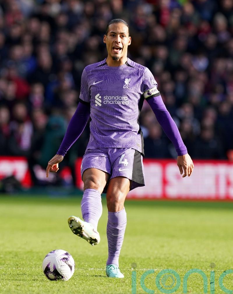 Liverpool captain Virgil van Dijk relishing weekend battle with Erling Haaland