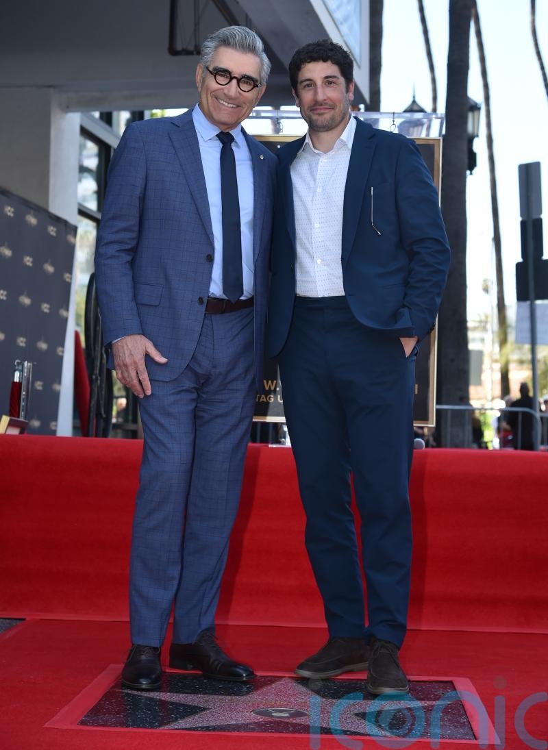 American Pie reunion as Eugene Levy receives star on Hollywood Walk of Fame