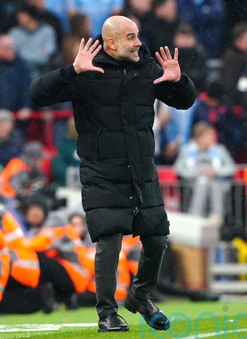 Pep Guardiola says Manchester City held off ‘tsunami’ to earn draw at Liverpool