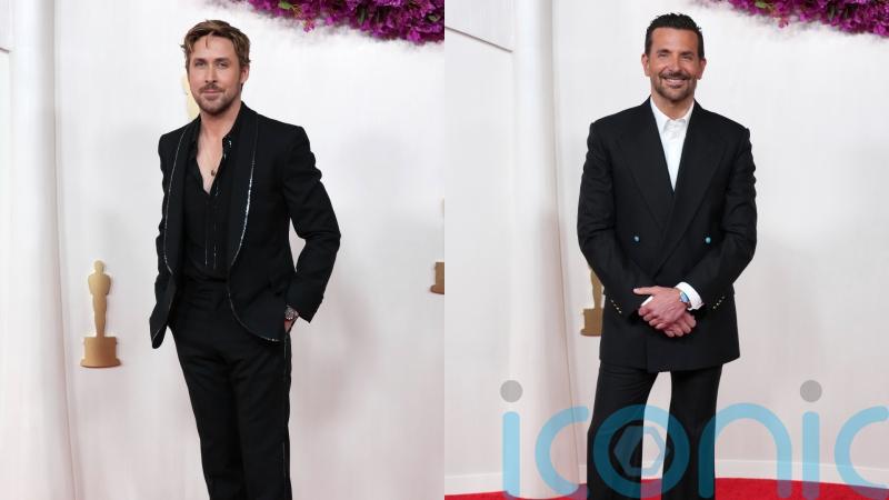 Ryan Gosling and Bradley Cooper dazzle in experimental menswear at the Oscars