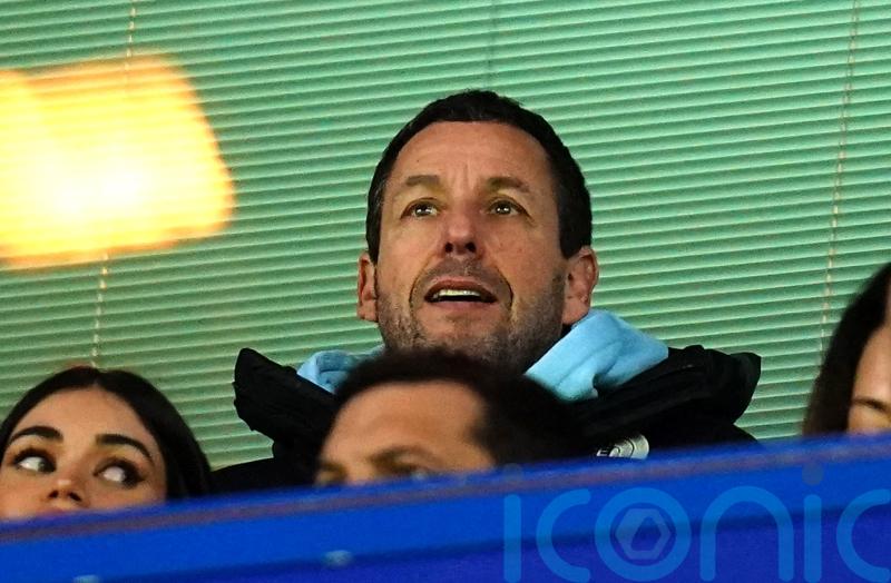 Adam Sandler spotted at Stamford Bridge cheering on Chelsea