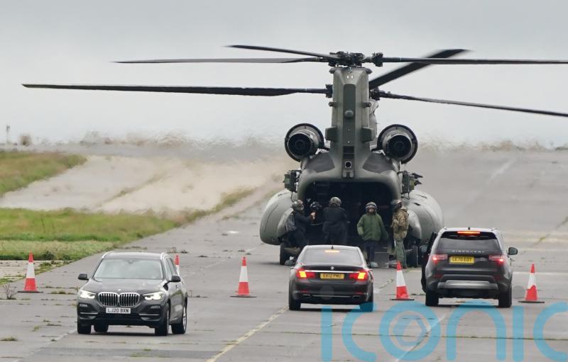 UK buys new Chinooks as Shapps calls for military spending boost to 3% of GDP