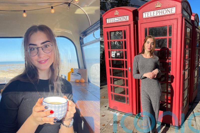 Ukrainian refugee making TikToks about UK life says mentality is ‘so different’ and was shocked by tea and pub culture