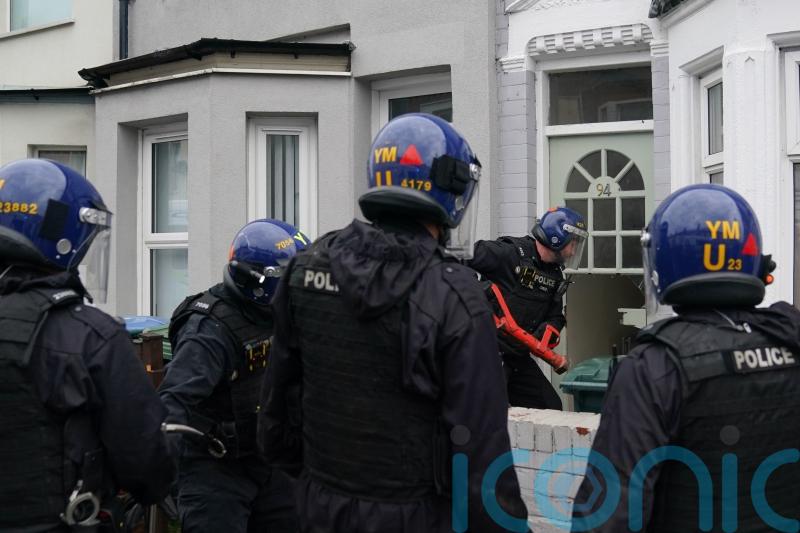 XL bully dogs and hundreds of weapons seized in county lines drug gang raids