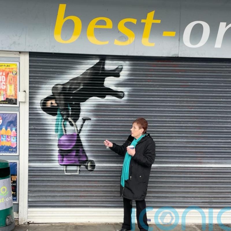 ‘She said you’ve captured it perfectly’ – Art tribute to woman caught in shutter