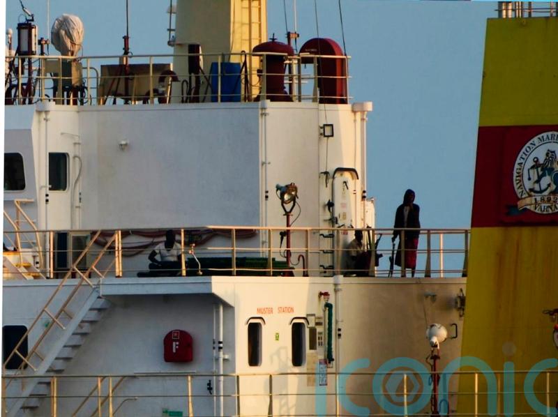 Indian navy intercepts bulk carrier hijacked by Somali pirates