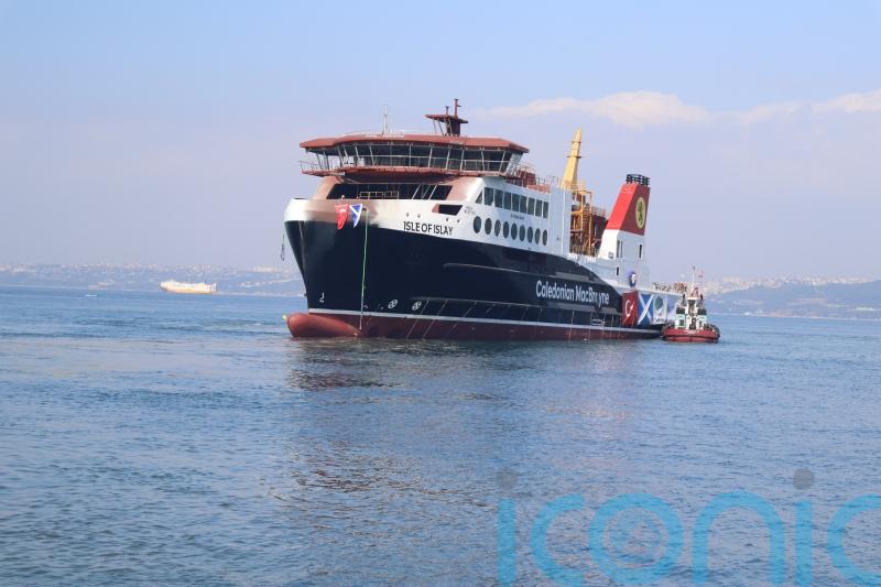 Ferry set to serve Inner Hebrides launches on Turkish waters