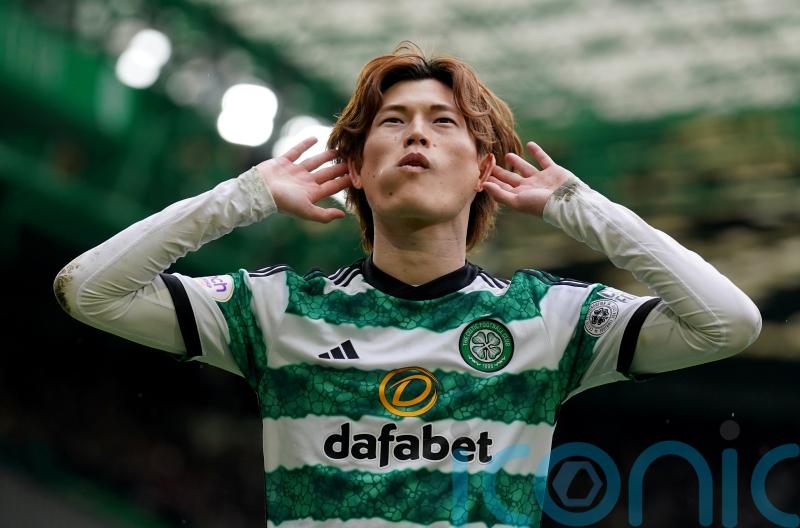 Celtic back on top as recalled Kyogo Furuhashi shines against St Johnstone