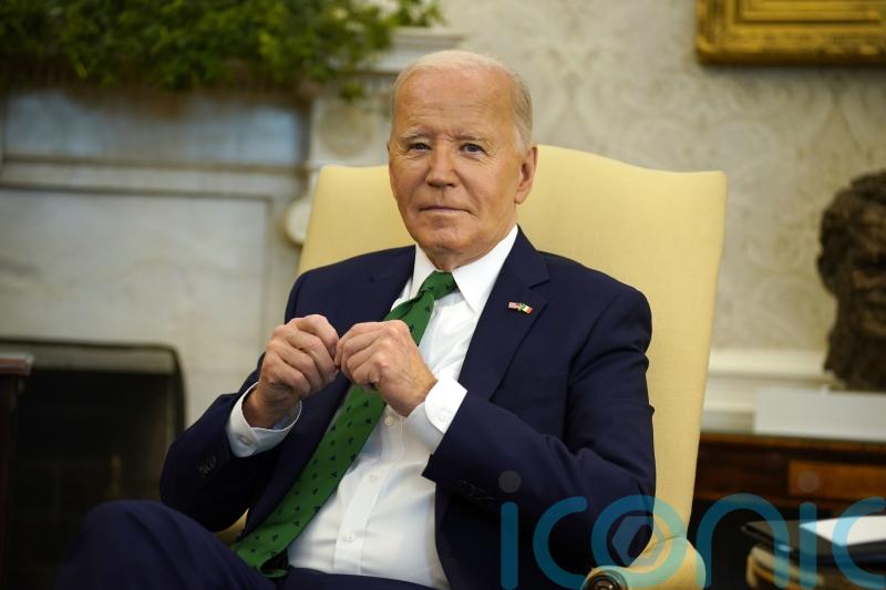 Biden’s campaign funding for re-election surpasses £120m