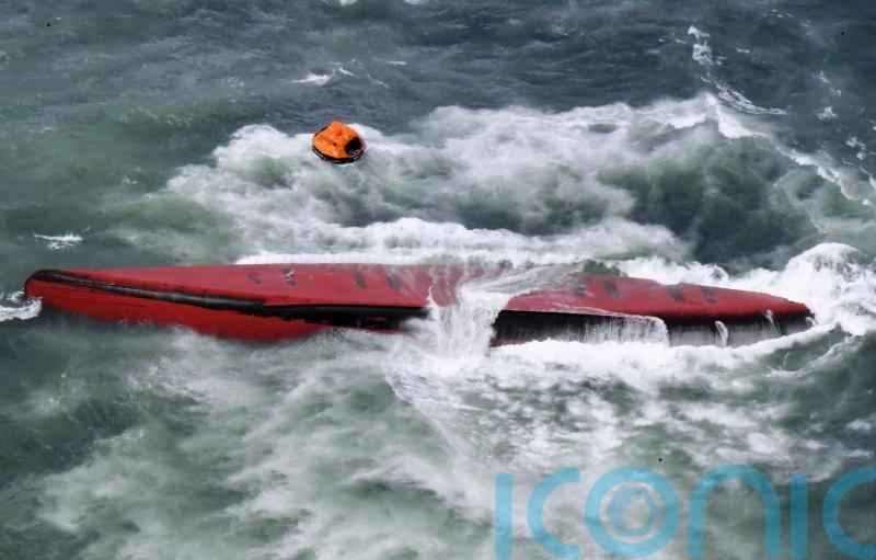 Seven dead after South Korean tanker capsizes off Japan