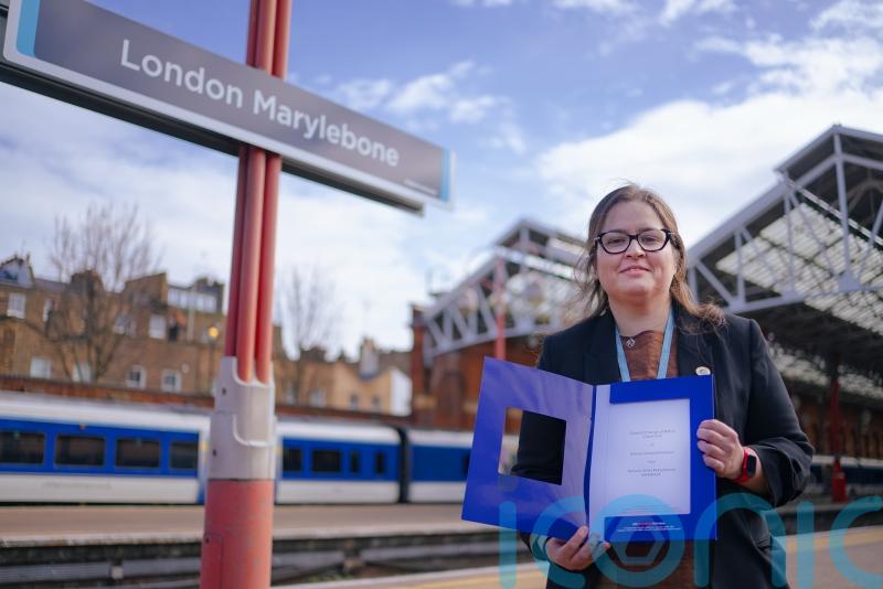 Woman changes middle name to match her favourite railway station